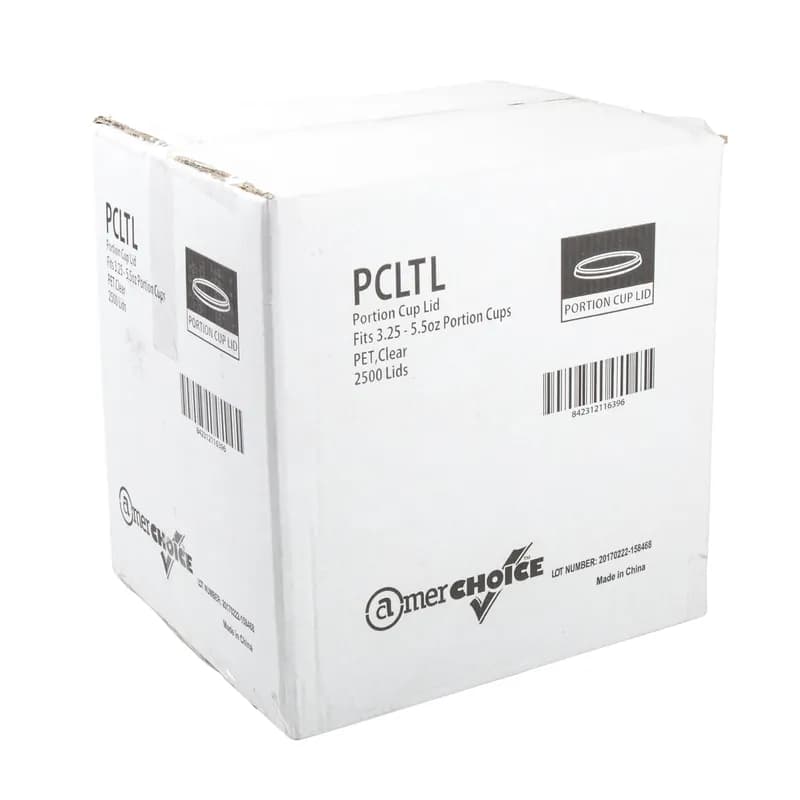 Lid PET Clear For 4 OZ Portion Cups 2500 Count/Pack 1 Packs/Case 2500 Count/Case