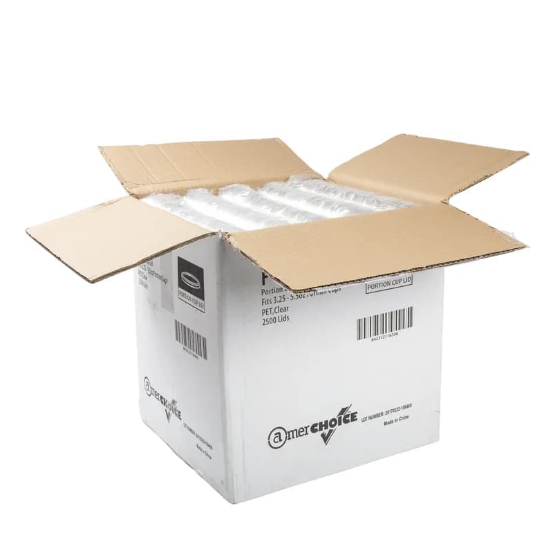 Lid PET Clear For 4 OZ Portion Cups 2500 Count/Pack 1 Packs/Case 2500 Count/Case