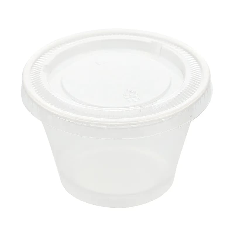Lid PET Clear For 4 OZ Portion Cups 2500 Count/Pack 1 Packs/Case 2500 Count/Case