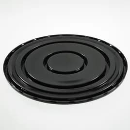 Cake Base 9.13X0.4 IN Plastic Black 300/Case