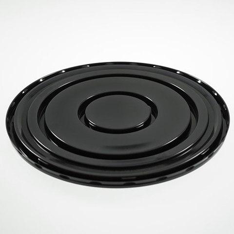 Cake Base 9.13X0.4 IN Plastic Black 300/Case