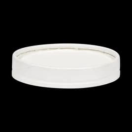 Lid Small (SM) Paper SBS Paperboard White For 6-8-10-12 OZ 16 OZ Tall Soup Cup 500/Case