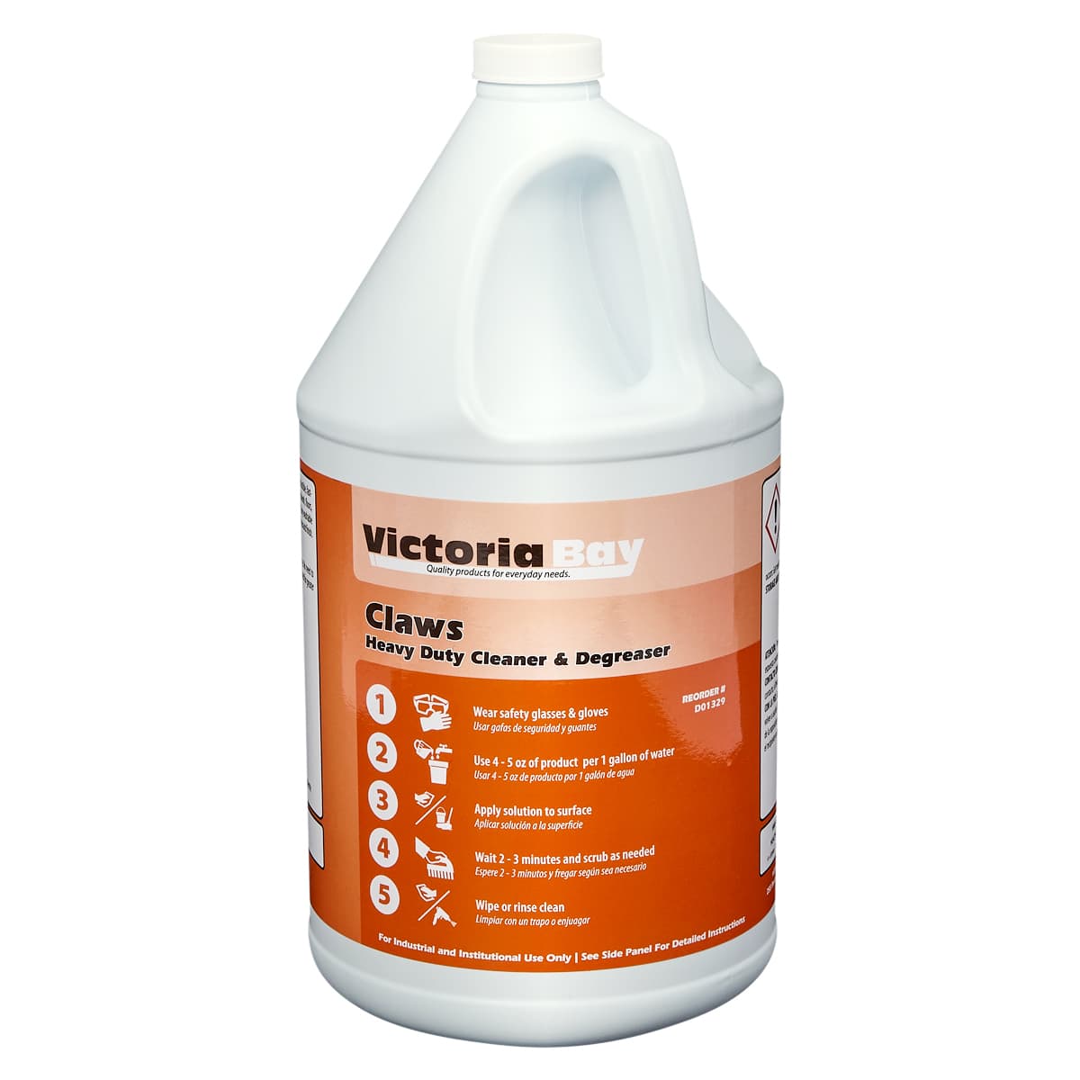 Victoria Bay Claws Heavy Duty Cleaner & Degreaser 4 GAL 4/Case