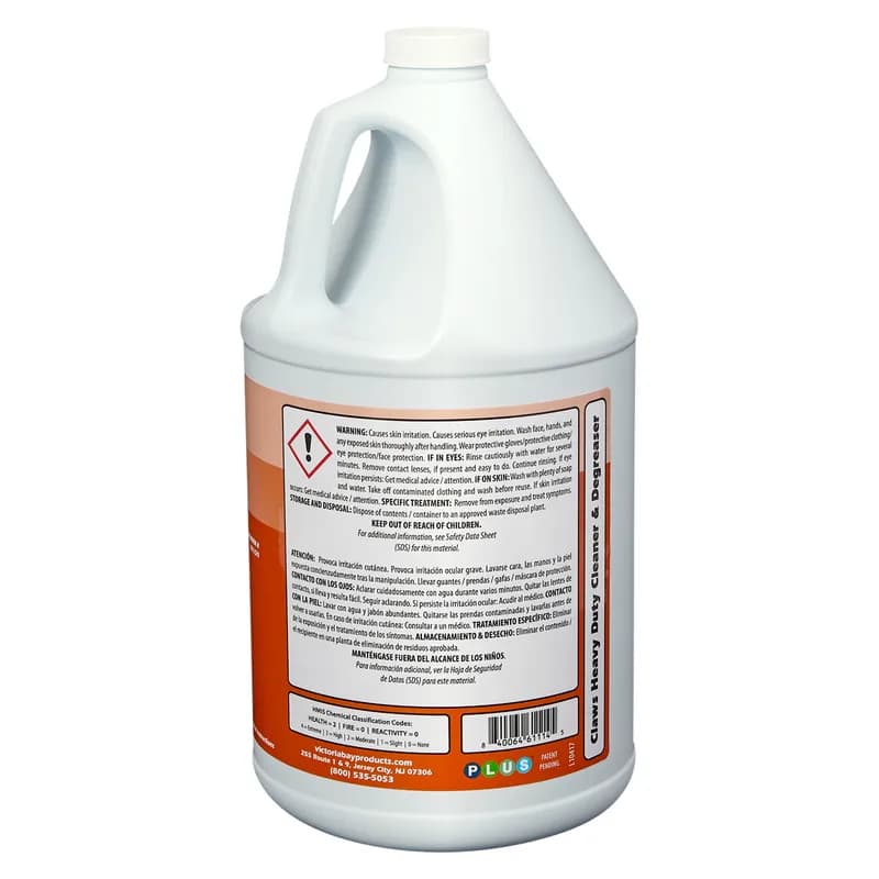 Victoria Bay Claws Heavy Duty Cleaner & Degreaser 4 GAL 4/Case