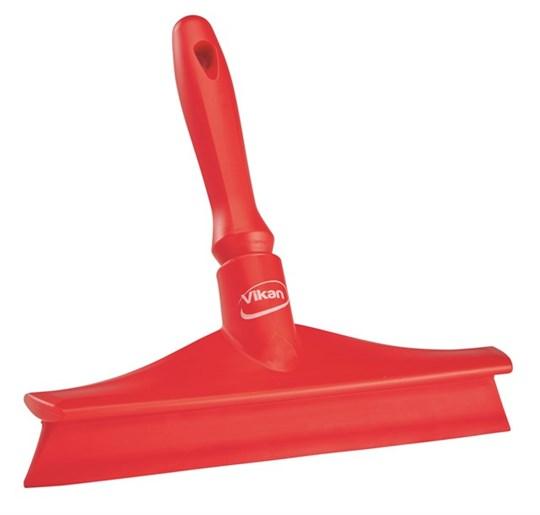 Vikan® Squeegee 9.6X2X4.1 IN Polypropylene (PP) Thermoplastic Elastomers (TPE) Rubber Red Single Blade 1/Each