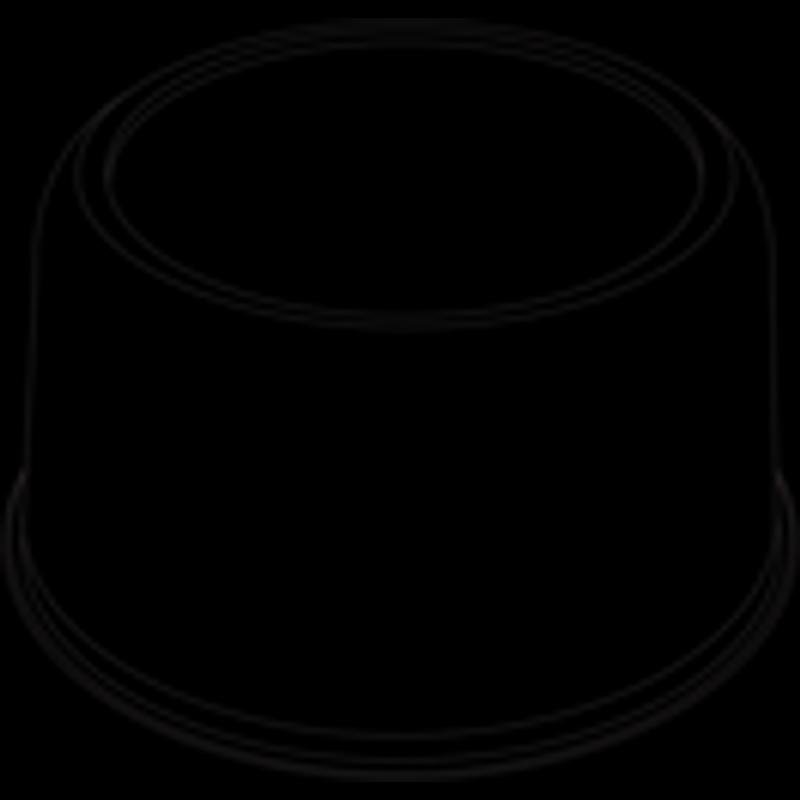 Lid Dome 9.78X5.01 IN Plastic Clear For Bakery Container 180/Case