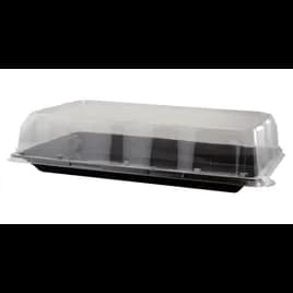 Lid Dome 18X12 IN PET Clear Rectangle For Container 40/Case