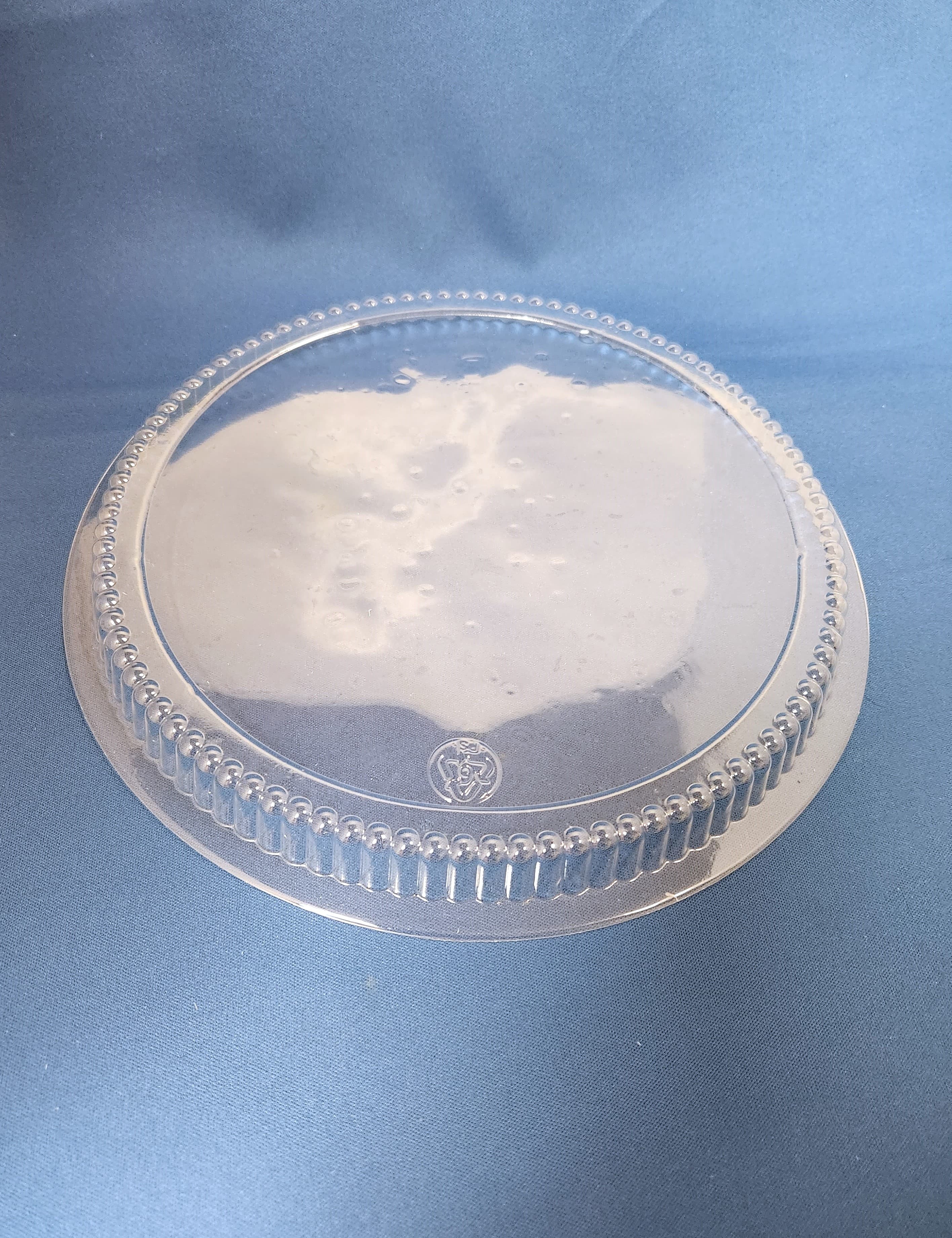 Lid Dome 10 IN Plastic Clear Round For Container Unhinged 250/Case
