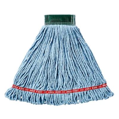 Web Foot® Mop Medium (MED) 17.25X7.38X2.75 IN 20 OZ Blue Cotton Synthetic Blend 6/Case