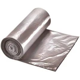 Sure Sak® Can Liner 39X56 IN 55 GAL Silver LLDPE 1.7MIL Coreless 10 Count/Pack 5 Packs/Case 50 Count/Case