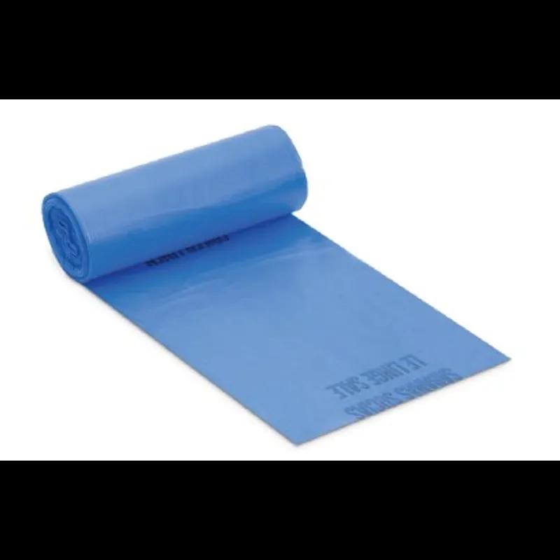 Hospi-Tuff® Soiled Linen Bag 30X43 IN 23 GAL Blue LLDPE 1.25MIL Coreless 20 Count/Pack 10 Packs/Case 200 Count/Case