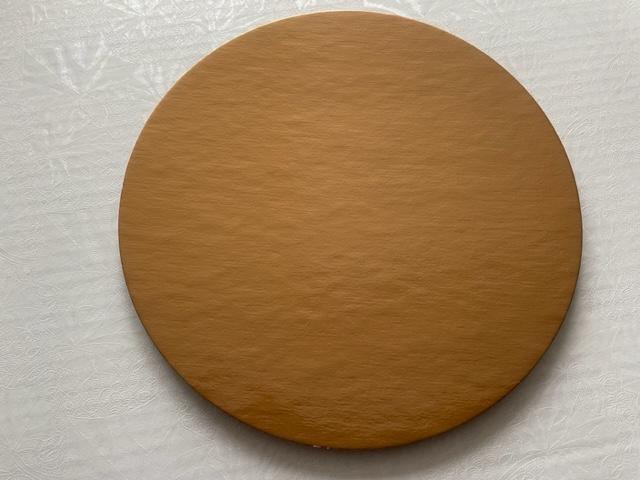Cake Circle 8X0.8 IN Paperboard Gold Round 200/Case