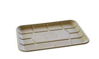 20S Produce Tray 8.65X6.5X0.5 IN Fiber Natural 500/Case
