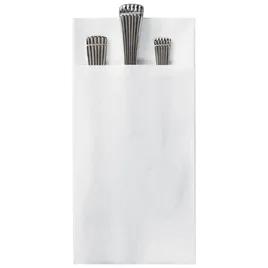 Linen-Like® Dinner Napkins 15X17 IN 8.5X4.25 IN White Airlaid Paper 300/Case
