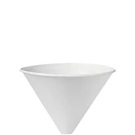 Solo® Cold Cup Cone Water 6 OZ Treated Paper White 250 Count/Pack 10 Packs/Case 2500 Count/Case