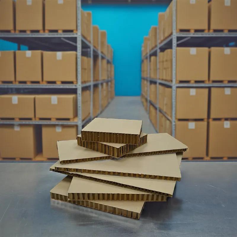 Honeycomb Pad 19.375X13.625X0.5 IN Kraft Corrugated Cardboard 1/Each