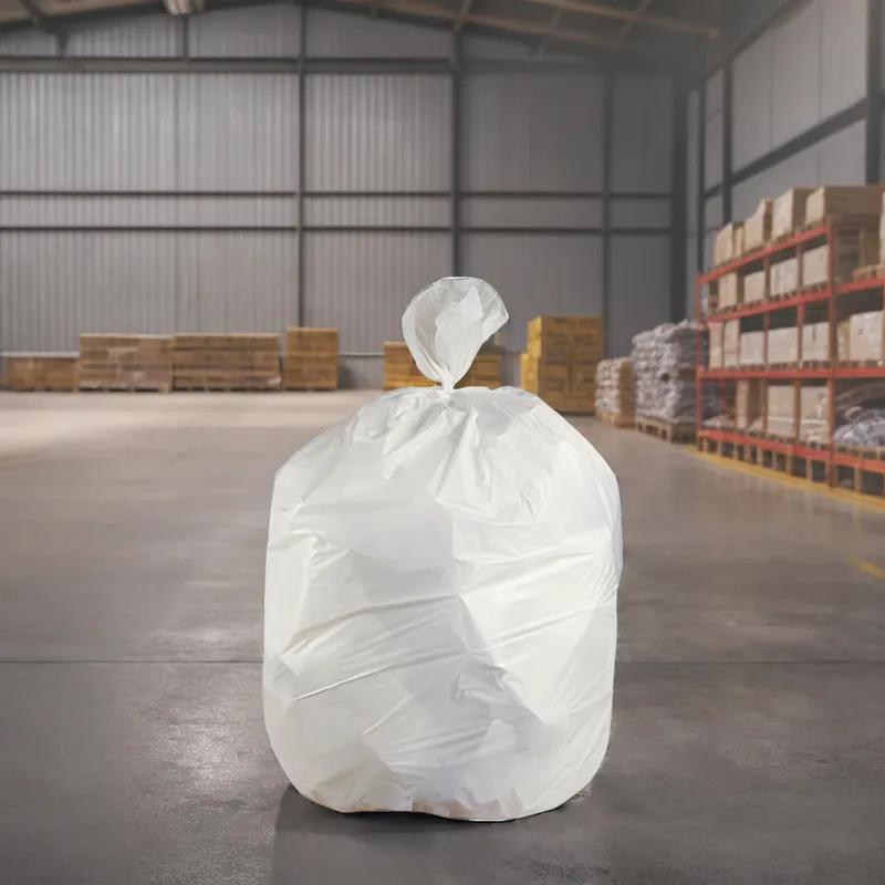 Victoria Bay Can Liner 24X32 IN White Plastic 0.45MIL 500/Case