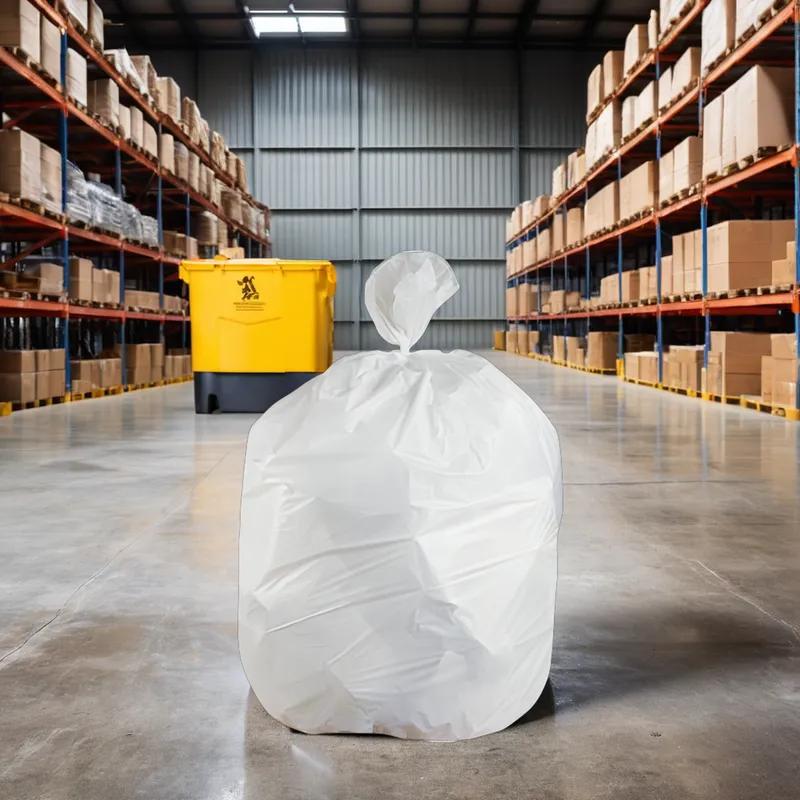 Victoria Bay Can Liner 24X32 IN White Plastic 0.45MIL 500/Case