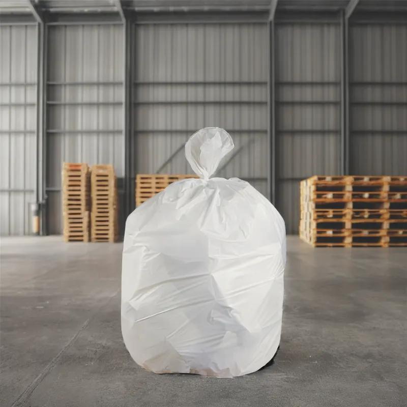 Victoria Bay Can Liner 24X32 IN White Plastic 0.45MIL 500/Case