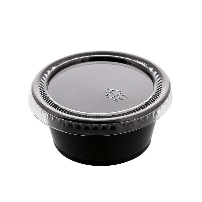 Lid PET Clear For 1.5-2-2.5 OZ Souffle & Portion Cup 2500 Count/Pack 1 Packs/Case 2500 Count/Case