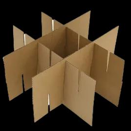 Box Insert 34.5X18.375 IN Kraft Corrugated Cardboard C-Flute 44ECT 1/Each