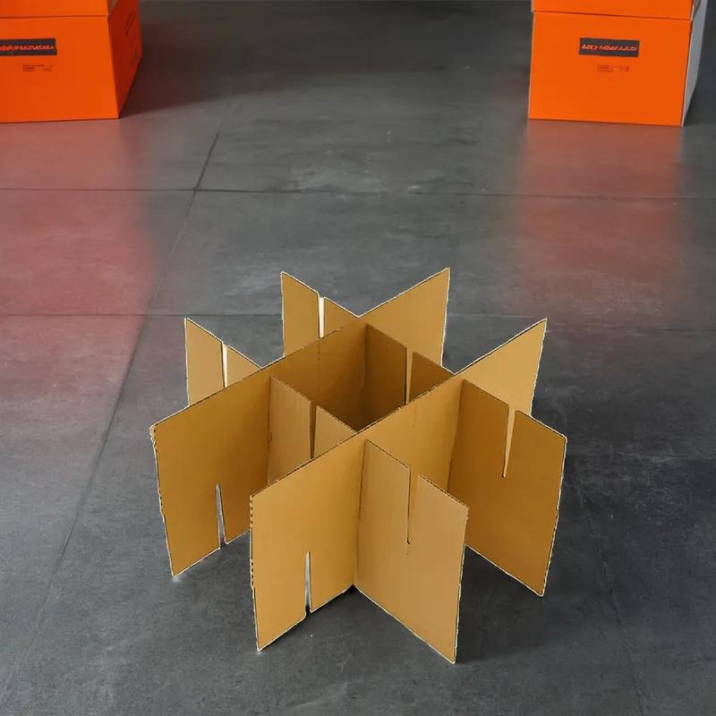 Box Insert 34.5X18.375 IN Kraft Corrugated Cardboard C-Flute 44ECT 1/Each