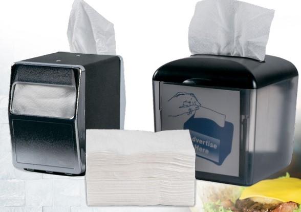 Low1 Dispenser Napkins 11X5 IN White 1PLY 8000/Case