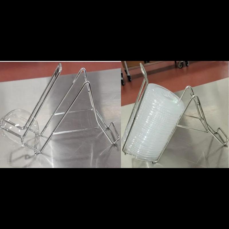 Foodservice Beverage Rack Lid Holder 16-24-32 OZ 2 Regular / 1 Dome 3/Case