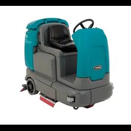 Floor Scrubber 35 GAL 32IN Teal Cordless Ride-On Compact Battery 1/Each