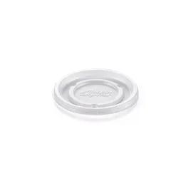 Lid Flat 1 Compartment Plastic Clear Round For 8-10-12 OZ Bowl 1000/Case