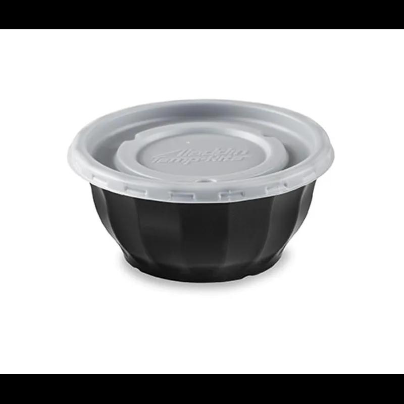 Lid Flat 1 Compartment Plastic Clear Round For 8-10-12 OZ Bowl 1000/Case
