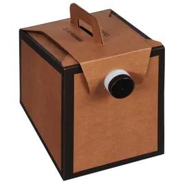 Beverage on the Move® Coffee Beverage Container 96 OZ Corrugated Paperboard Kraft Plain 25/Case