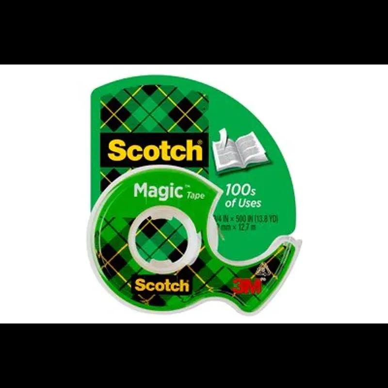 Scotch® Magic™ Tape 0.75IN X25FT Clear 3/Pack