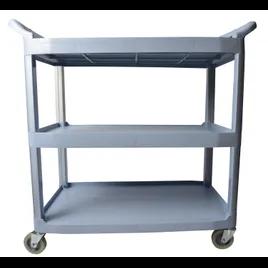 Utility Cart 39.75X19.75X38.75 IN Gray Plastic 1/Each