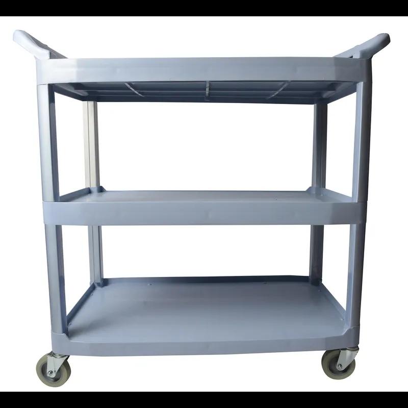 Utility Cart 39.75X19.75X38.75 IN Gray Plastic 1/Each