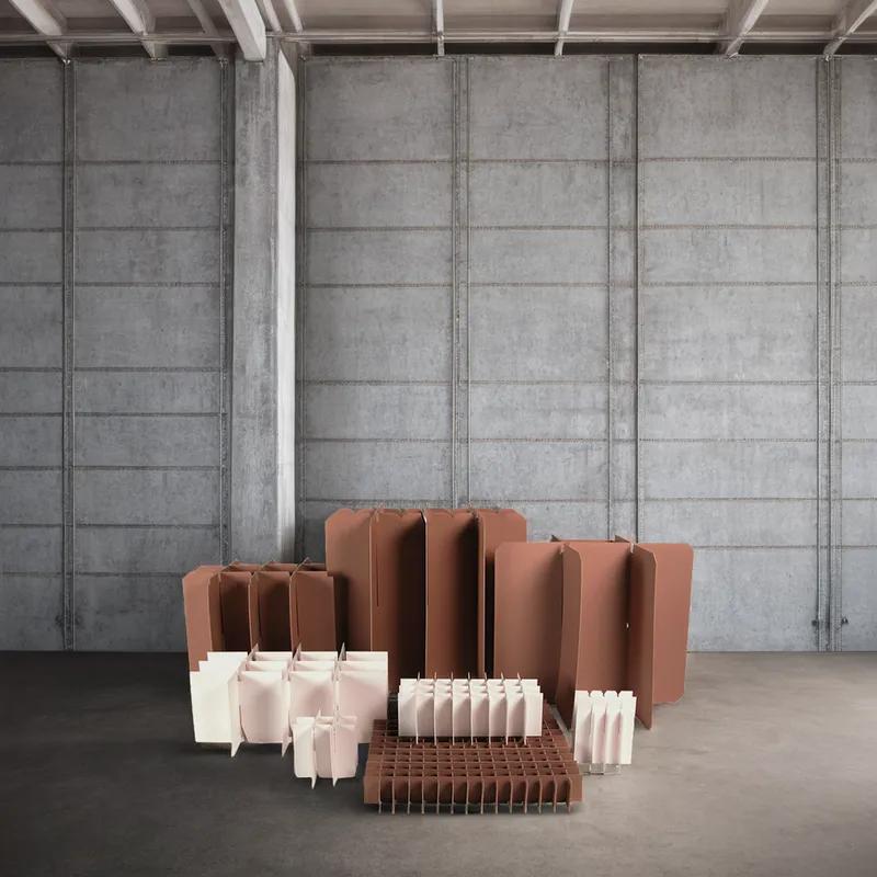 Partition 18.875X15.875X14 IN Kraft Fiber 1/Each