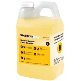 Victoria Bay Neutral Lemon Floor Cleaner #9 64 OZ 4/Case