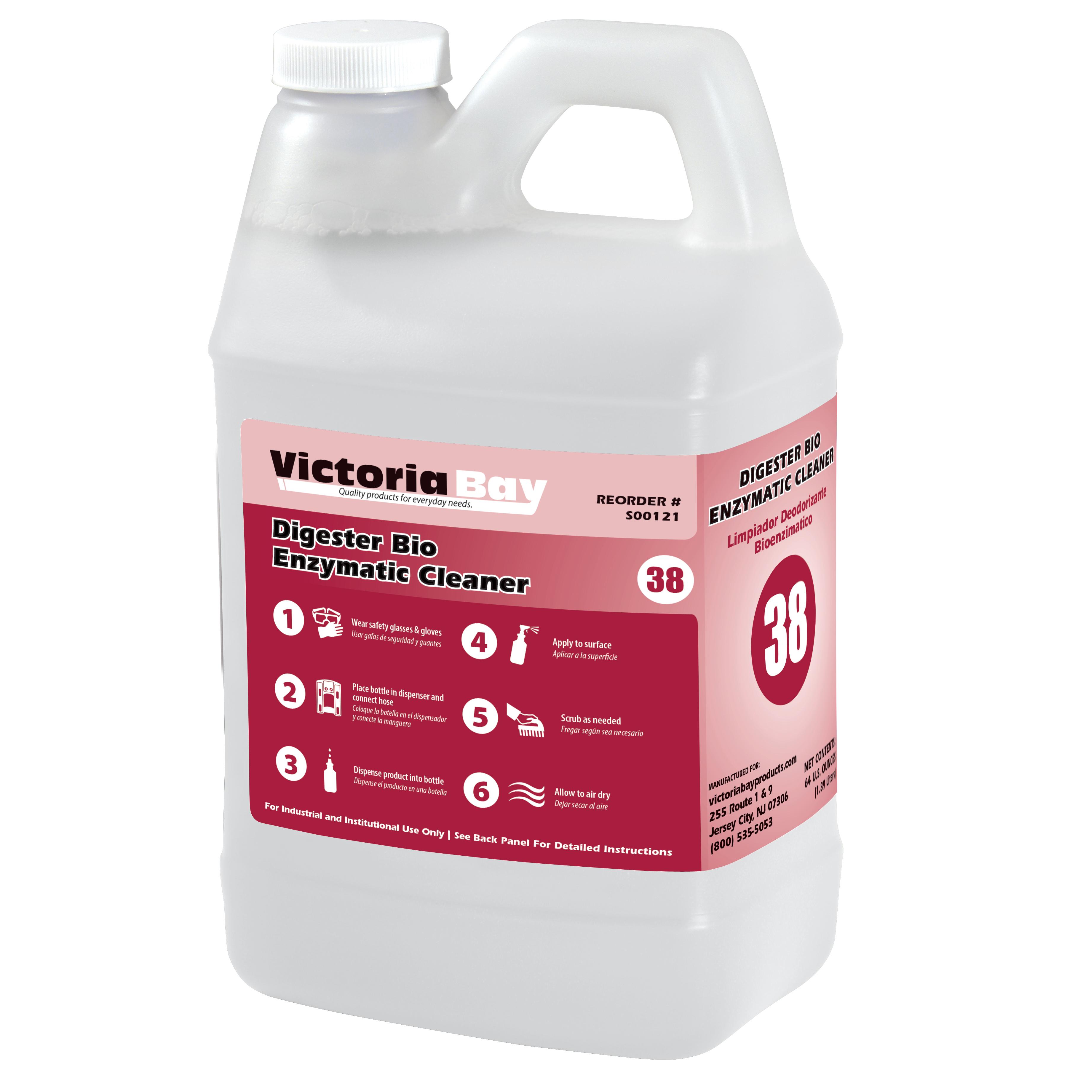 Victoria Bay Digester Bio Enzymatic Cleaner CMS #38 64 OZ 4/Case
