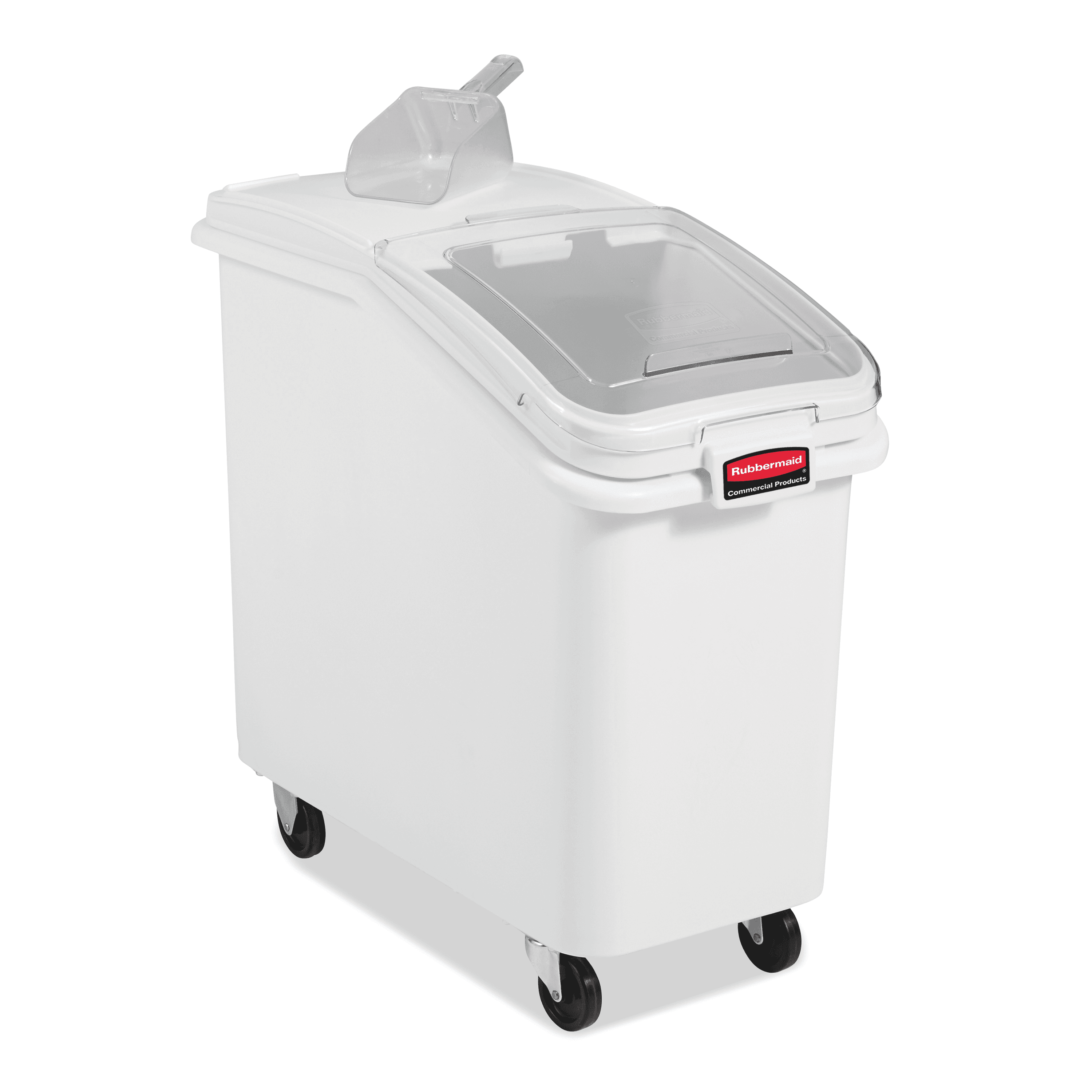 ProSave® Ingredient Bin 29.50X15.50X28 IN White PP PC Food Safe With 32 OZ Scoop 1/Each