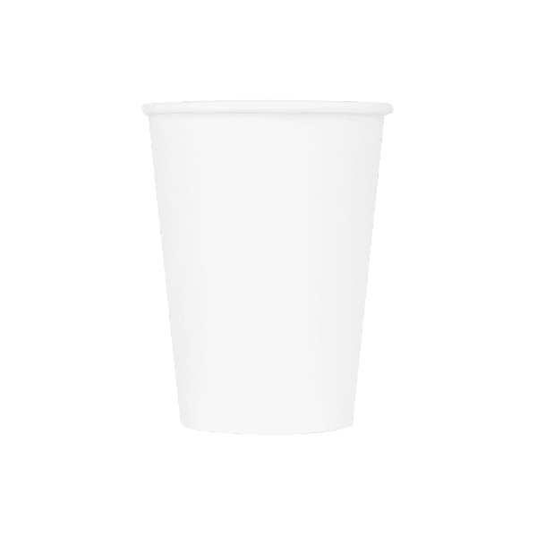 Karat® Hot Cup 12 OZ Double Wall Poly-Coated Paper White 1000/Case