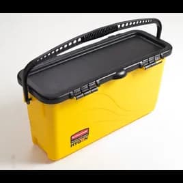 Hygen™ Mop Bucket & Sieve Resin Yellow Black Charging Lid 1/Each