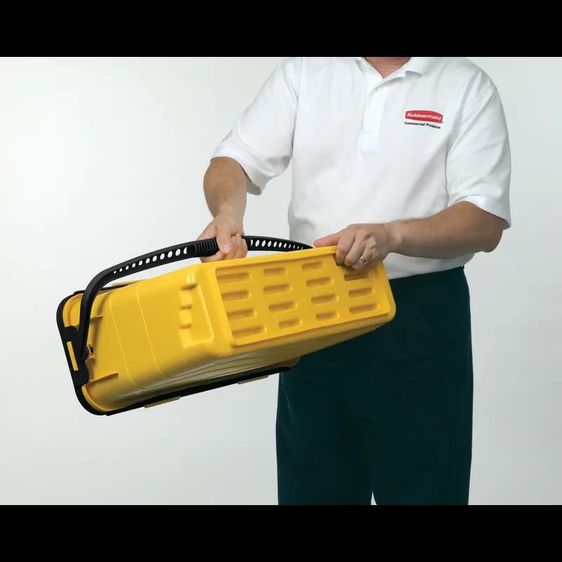 Hygen™ Mop Bucket & Sieve Resin Yellow Black Charging Lid 1/Each