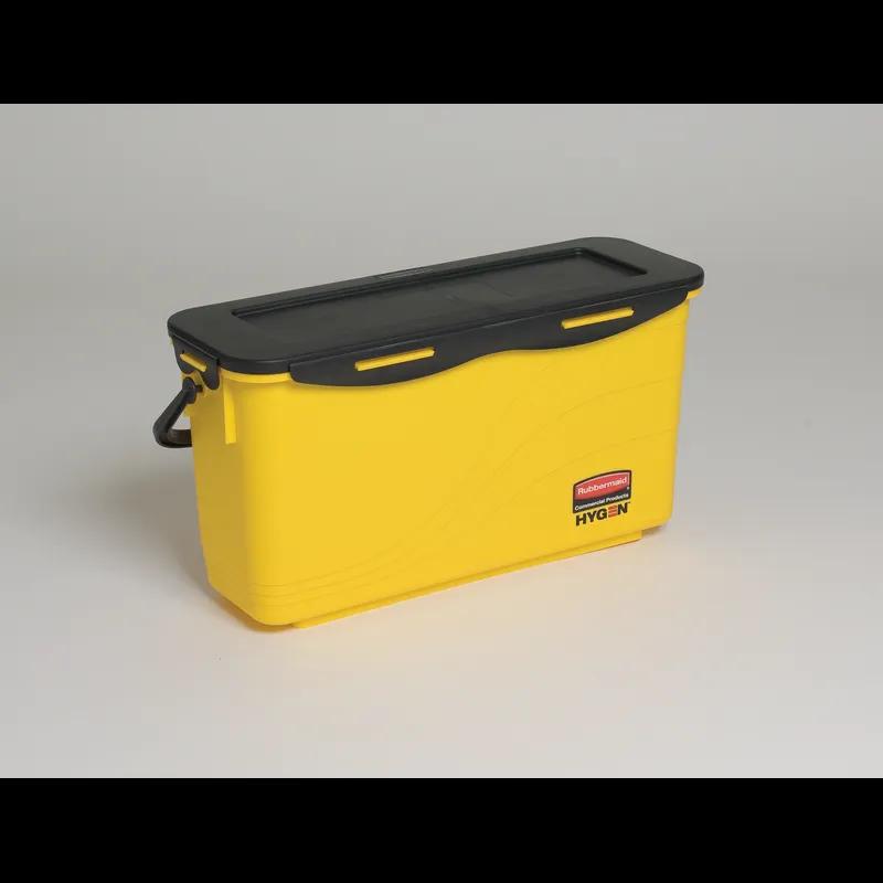 Hygen™ Mop Bucket & Sieve Resin Yellow Black Charging Lid 1/Each