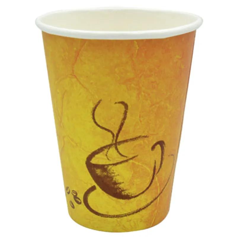 Hot Cup 10 OZ Single Wall Poly-Coated Paper Multicolor Soho 1000/Case