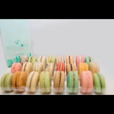 Macaron Container Insert 6 CT 4.5X3.9 IN Plastic Clear Clip 50 Count/Pack 5 Packs/Case 250 Count/Case
