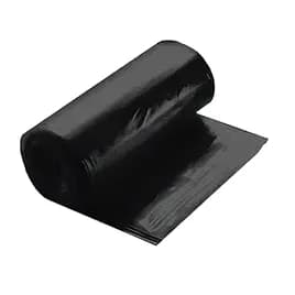 Victoria Bay Can Liner 40X48 IN 45 GAL Black Plastic 14MIC Roll 25 Count/Pack 10 Packs/Case 250 Count/Case