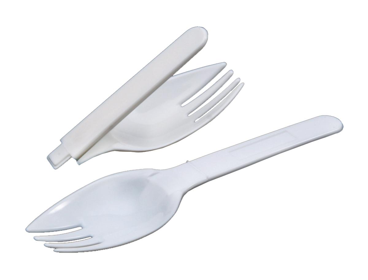 Spork White Folding 3000/Case