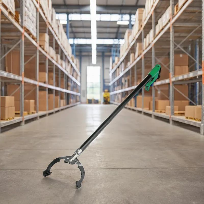 NiftyNabber® Litter Grab & Removal Tool 36 IN Black Green 1/Each