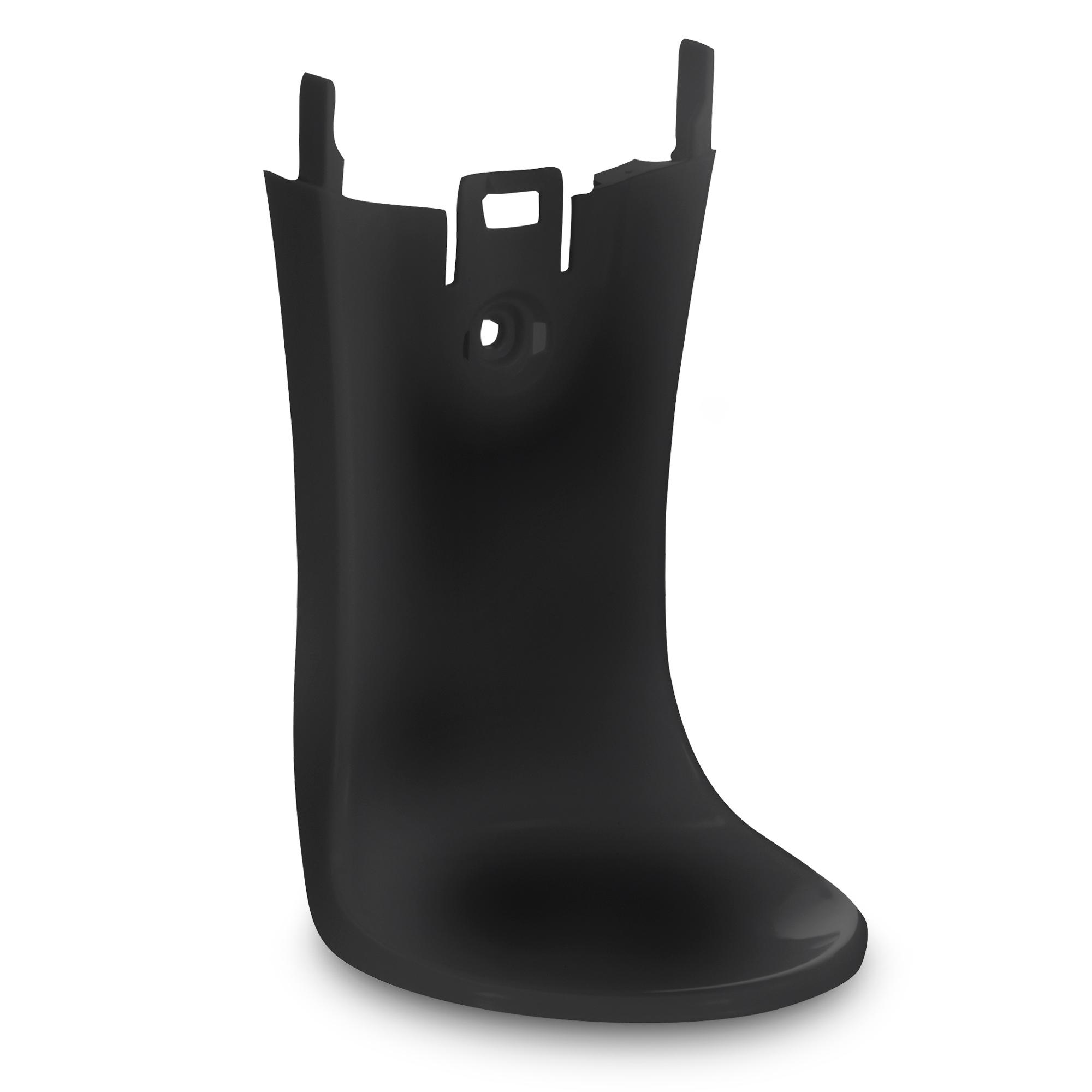 Dispenser Floor & Wall Protector 3.7X3.79X6.16 IN Black ABS ADA Compliant For LTX-7 12/Case