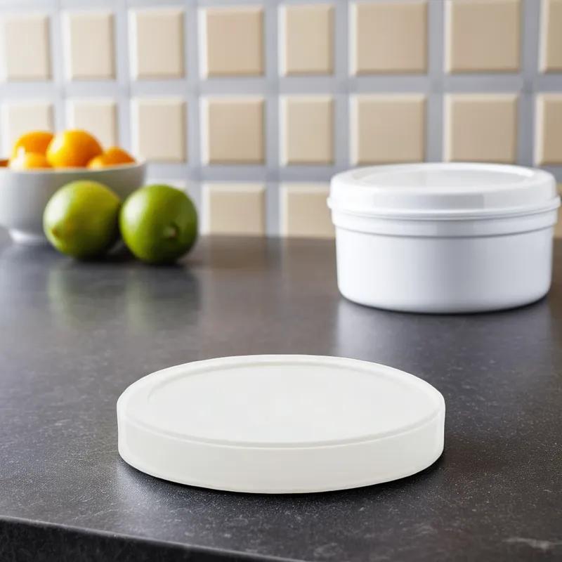 Lid Plastic Translucent For 16 OZ Take-Out Container Base 600/Case